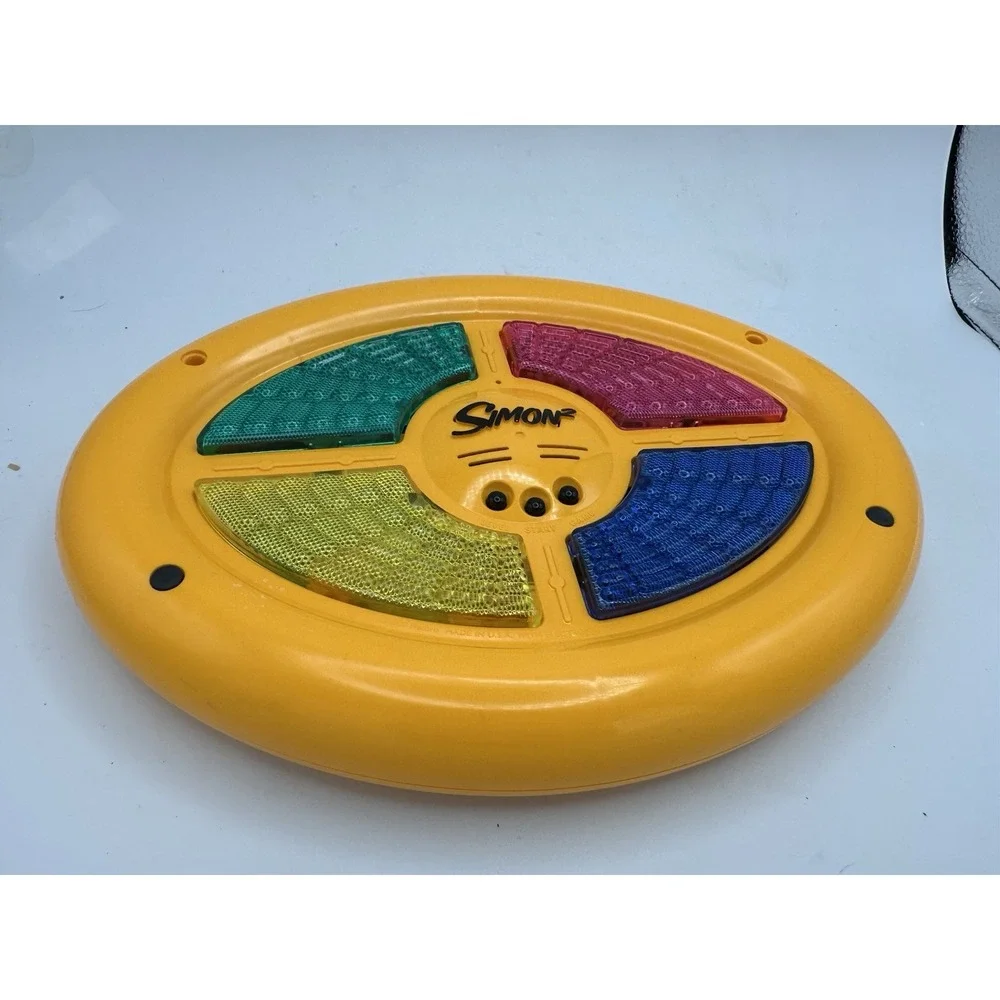 2000 Simon 2 Handheld Electronic Reflex Double Sided Game Used‎ Tested, WORKS!